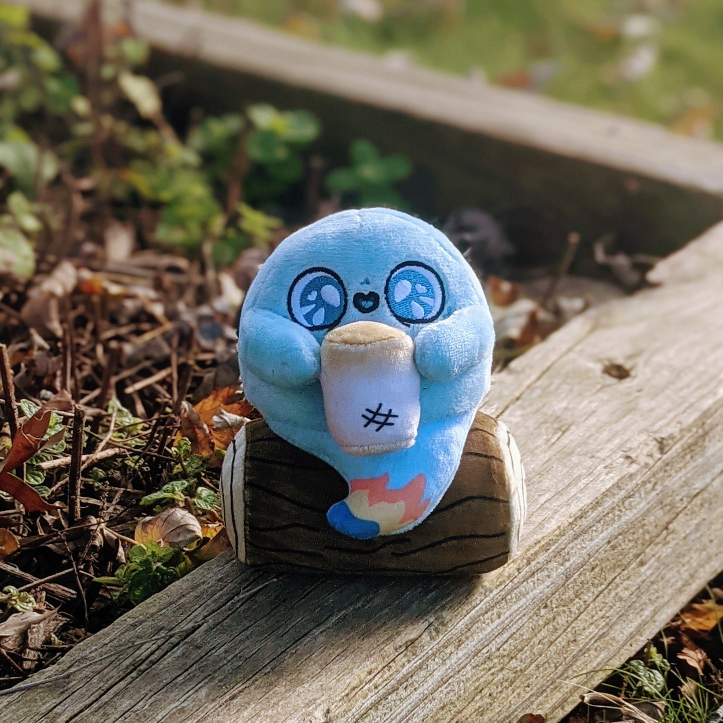 Mallow the Campfire Ghost Plush