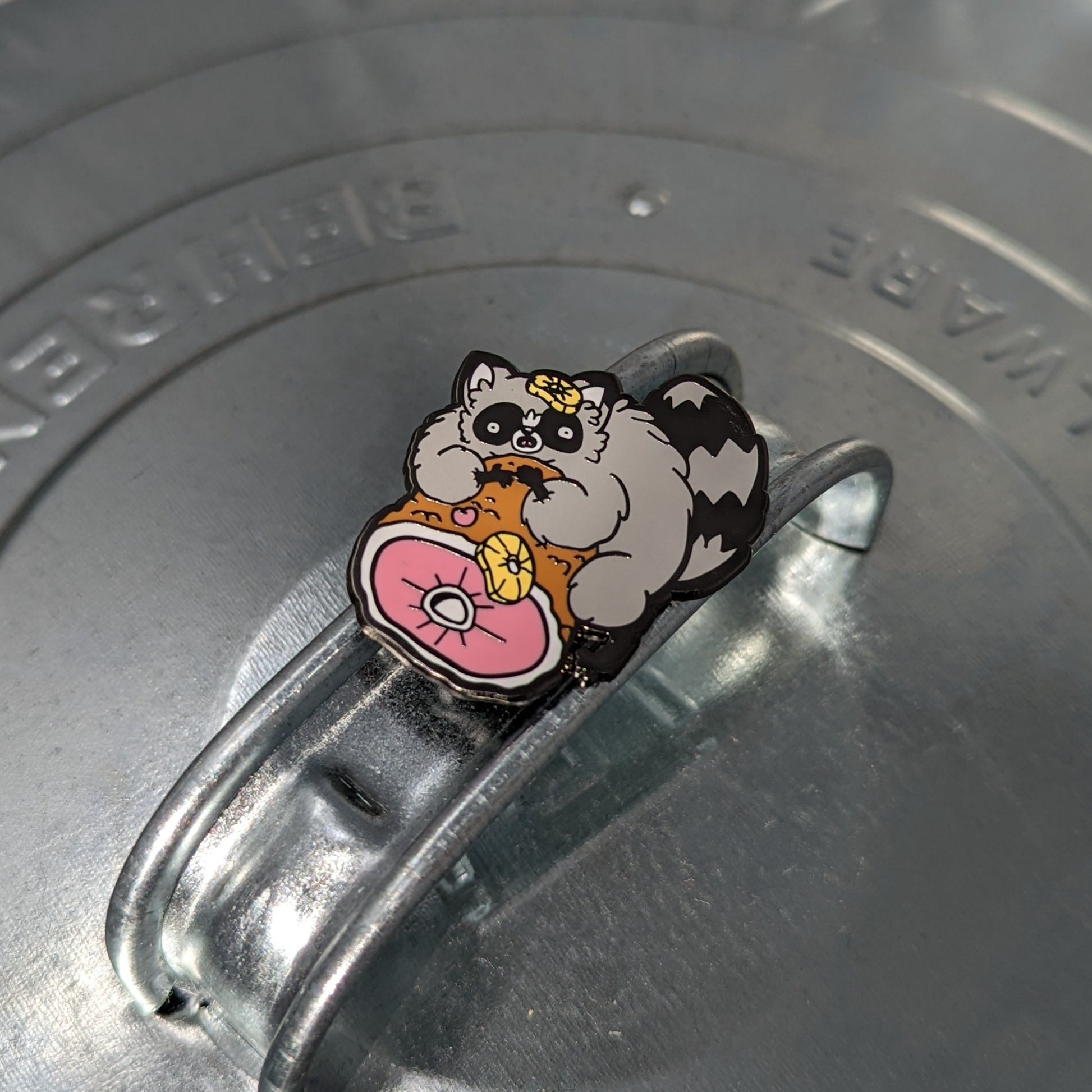 Ah Ham! Raccoon Sticker – Windy Woods Designs