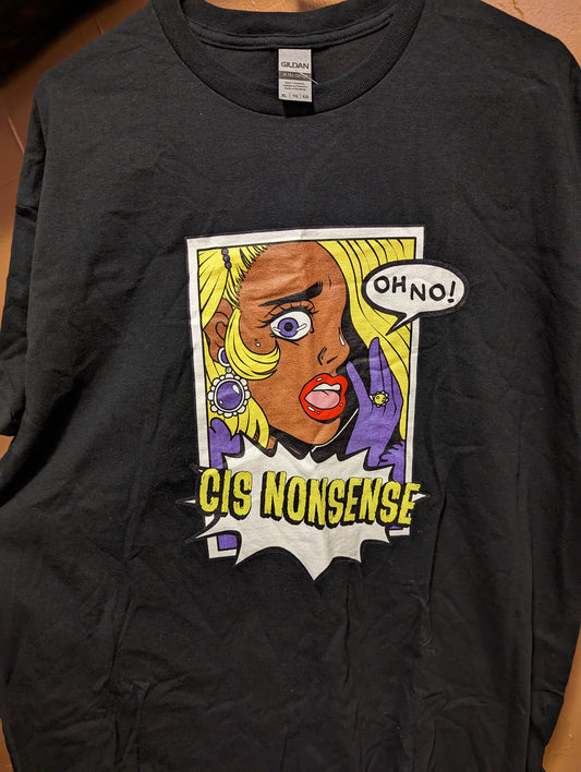 ENBY Cis Nonsense Shirt - Size XL - Declutter Sale