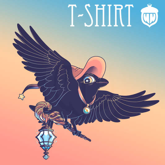 Ikarus Raven Take Flight Unisex t-shirt
