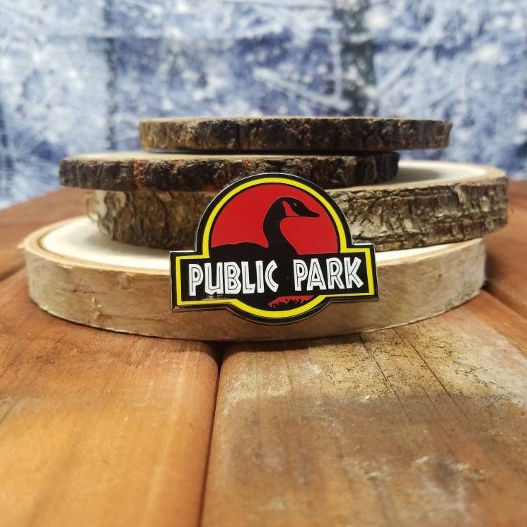 Public Park Enamel Pin