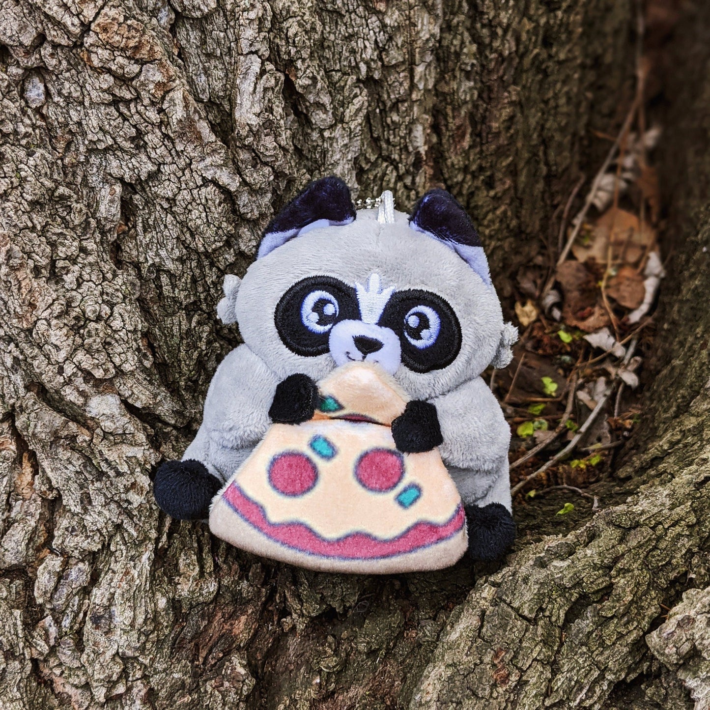 Chaps the Trash Panda Keychain Plush