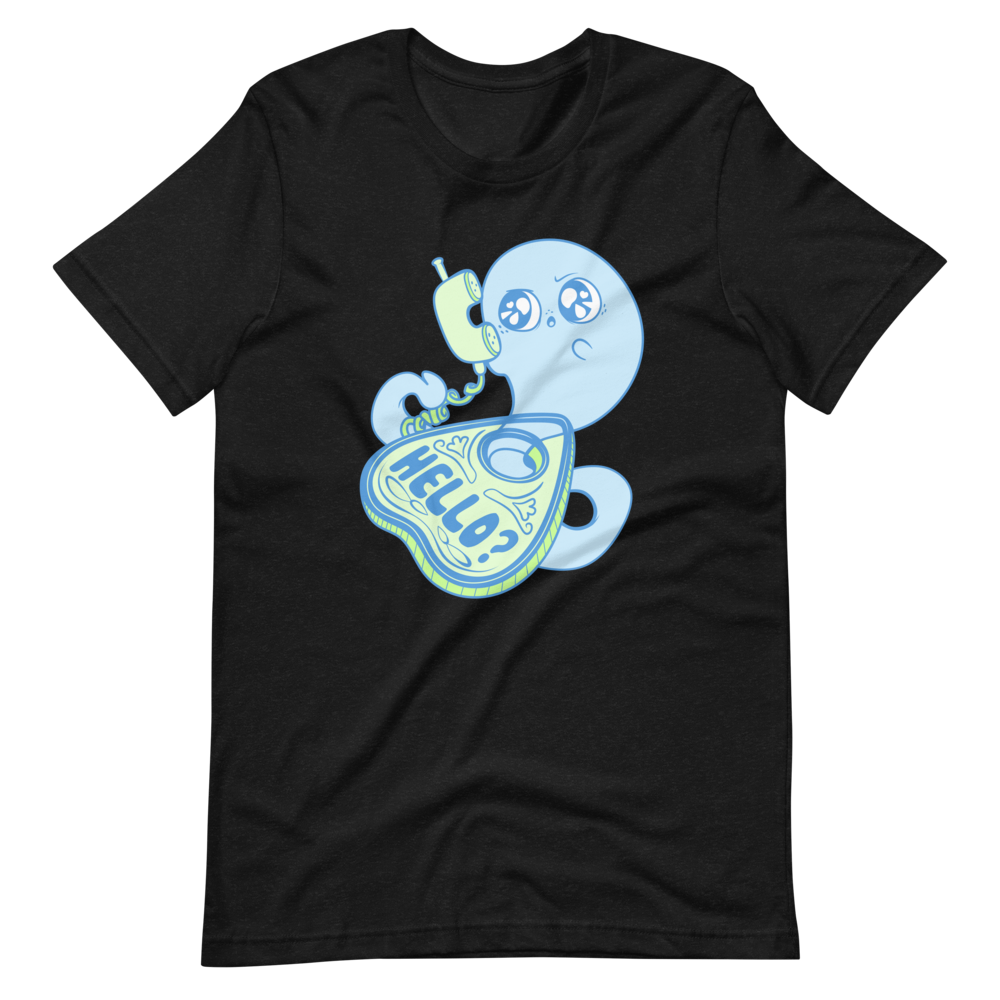 Mallow the Ghost Cold Call Unisex t-shirt