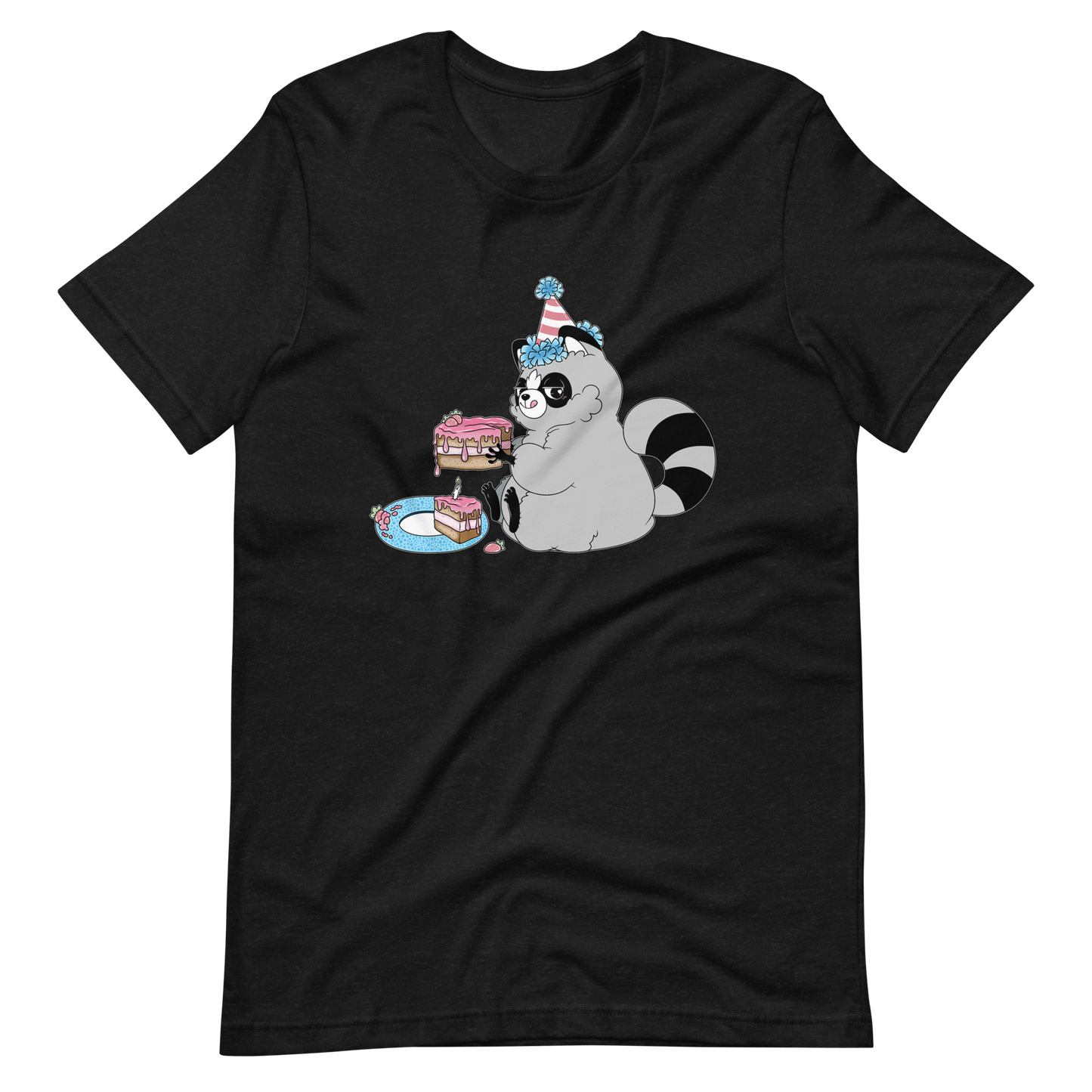 Chaps the Raccoon Birthday Party Unisex t-shirt