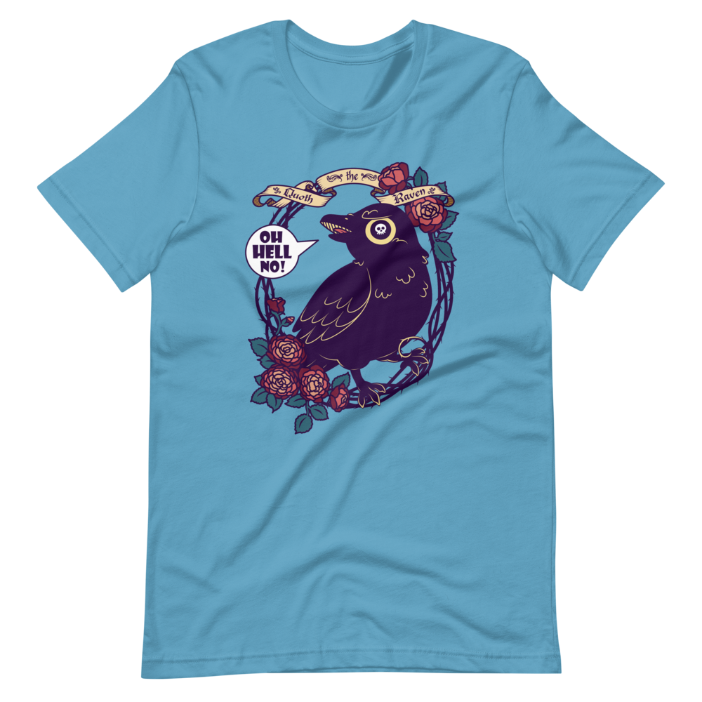Ikarus Quoth the Raven Unisex t-shirt